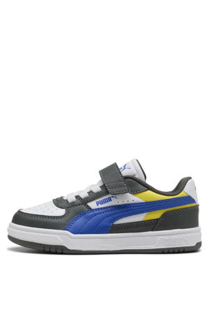 Caven III Block mesh sneakers grijs/kobaltblauw/wit