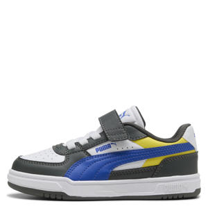Caven III Block mesh sneakers grijs/kobaltblauw/wit