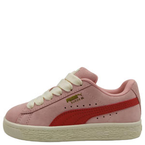 Suede XL sneakers roze/rood