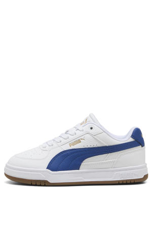Caven III sneakers wit/kobaltblauw