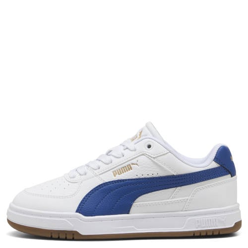 Puma Puma Caven III sneakers wit/kobaltblauw Jongens/Meisjes Imitatieleer - maat 36 afbeelding