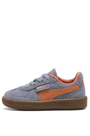 Palermo AC suede sneakers grijs/oranje
