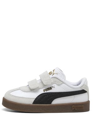 Club II Era leren sneakers wit/zwart