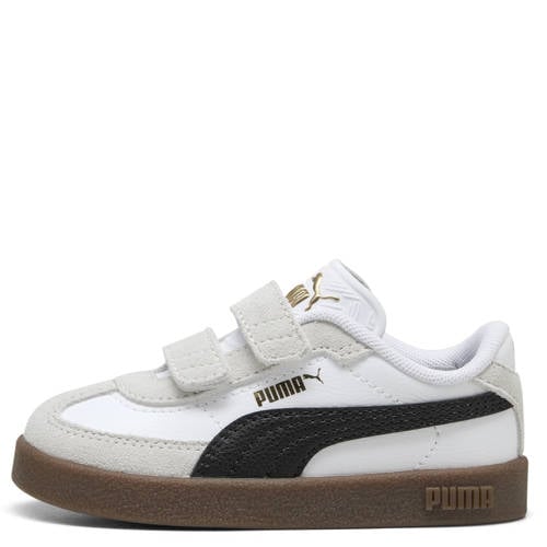 Puma Puma Club II Era sneakers wit/zwart Jongens/Meisjes Leer Meerkleurig - maat 24 afbeelding