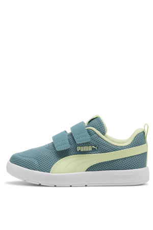 Courtflex V3 Mesh sneakers blauw/geel