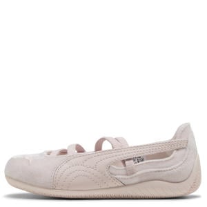 Speedcat Ballet Velvet ballerina's lichtroze