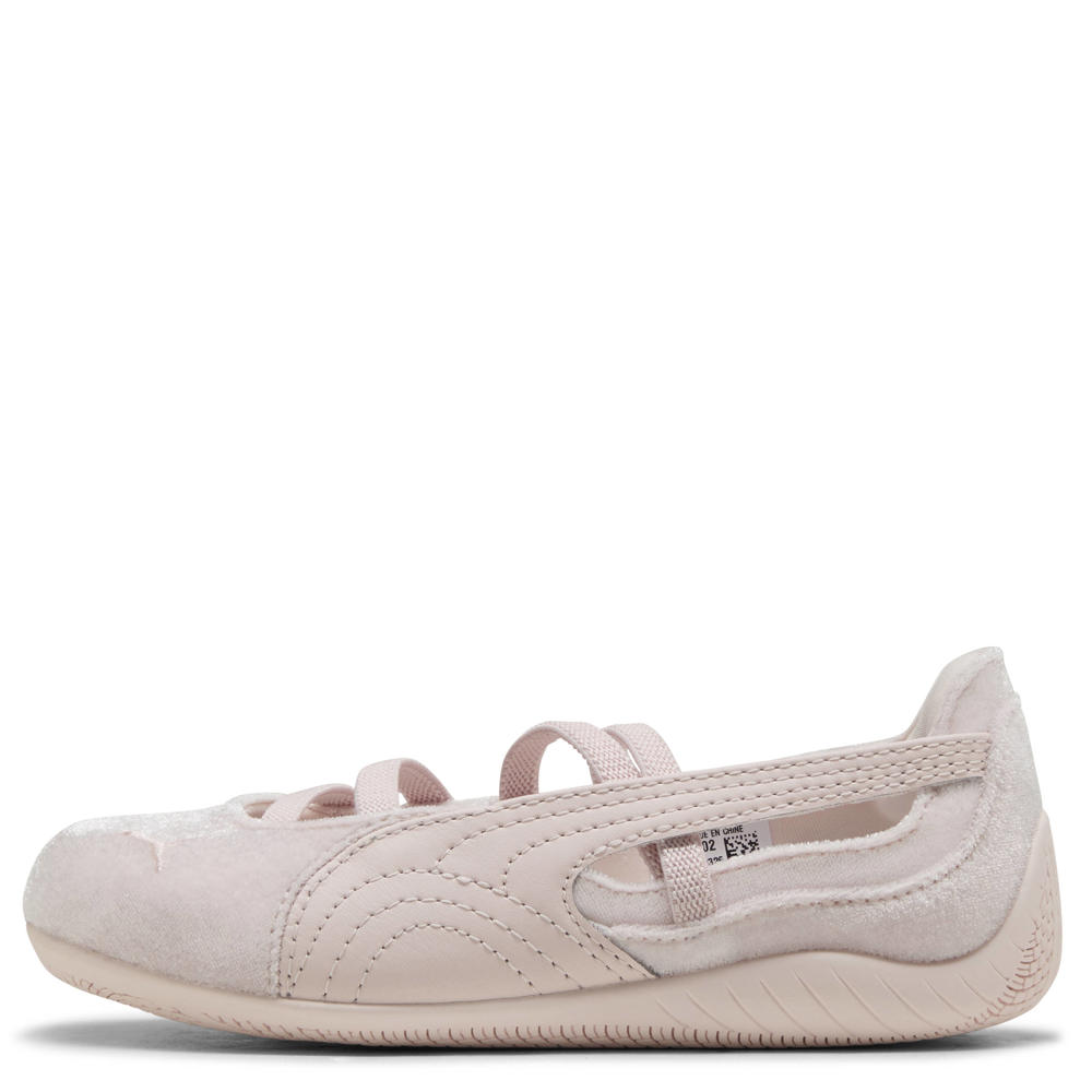 Lichtroze jongens en meisjes Puma Speedcat Ballet Velvet ballerina's van mesh-suède/voering: mesh/voetbed: eva