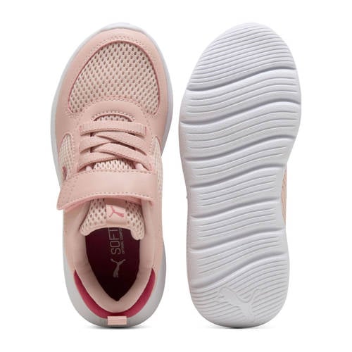 Puma Fun Racer 2 sneakers lichtroze/fuchsia Jongens/Meisjes Mesh Meerkleurig
