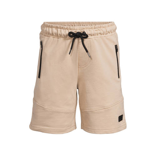 Orange Stars sweatshort beige Korte broek Effen - maat 98/104 afbeelding