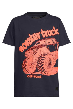 T-shirt donkerblauw
