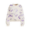 Orange Stars sweater ecru