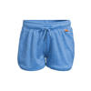 Orange Stars casual short blauw met textuur