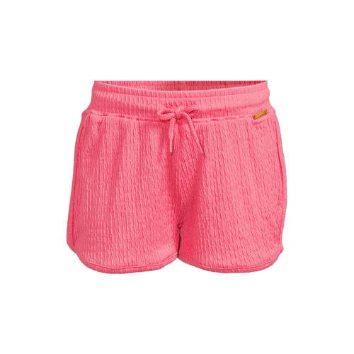 Orange Stars casual short roze met textuur Korte broek Meisjes Stretchkatoen - maat 158/164 afbeelding