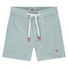 Babyface regular waist gestreepte casual short met textuur lichtgroen