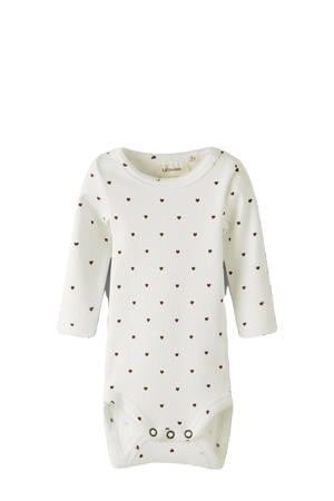romper offwhite/rood