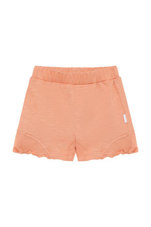 relaxed regular waist sweatshort oranje
