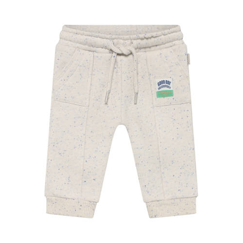 Noppies baby regular casual broek beige Jongens Katoen Meerkleurig