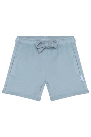 regular waist sweatshort blauw