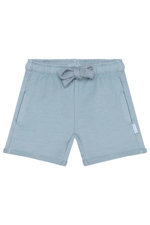 regular waist sweatshort blauw