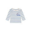 Noppies baby gestreepte longsleeve lichtblauw