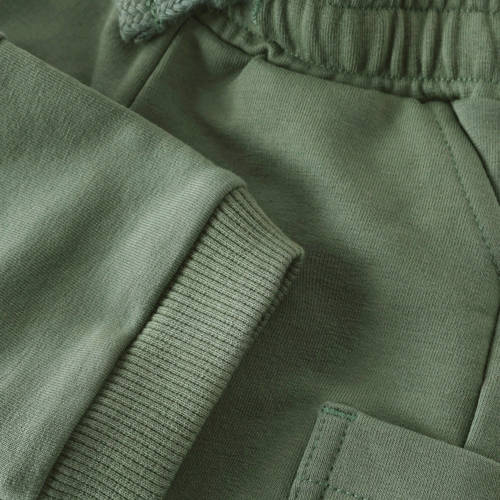 Noppies baby relaxed casual broek groen Jongens Stretchkatoen Effen