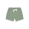 Noppies baby regular waist sweatshort groen