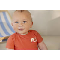 thumbnail: Noppies baby T-shirt met backprint rood