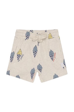regular waist sweatshort beige