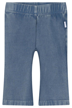 flared jeans medium blue denim
