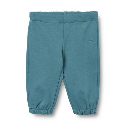 Wheat regular joggingbroek blauw Jongens/Meisjes Katoen Effen - maat 92 afbeelding