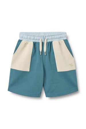 sweatshort blauw