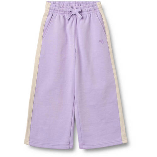 Wheat wide leg casual broek roze Meisjes Katoen Effen - maat 104 afbeelding