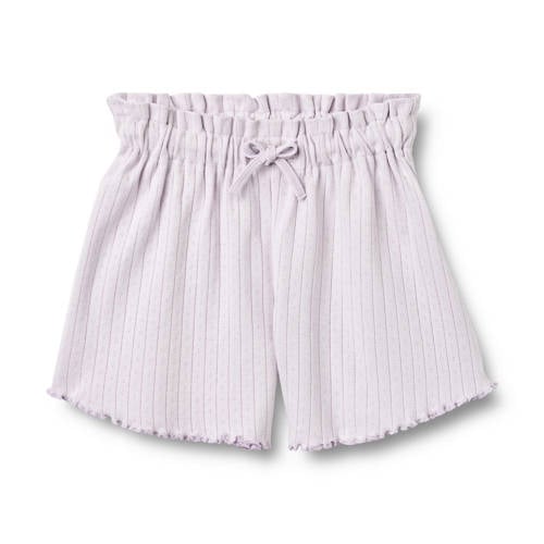 Wheat regular waist casual short lila met textuur Korte broek Paars Meisjes Katoen - maat 104 afbeelding