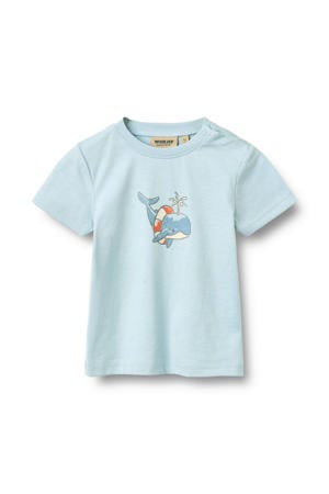 T-shirt lichtblauw
