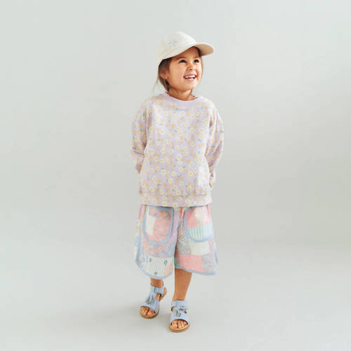 Wheat regular waist casual short lichtroze Korte broek Meisjes Katoen Meerkleurig - maat 110 afbeelding