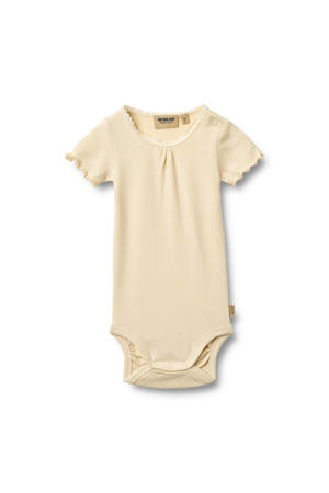 romper rib structuur lichtgeel