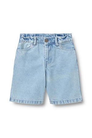 short light blue denim