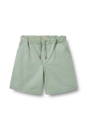 regular waist casual short groen