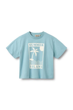T-shirt lichtblauw