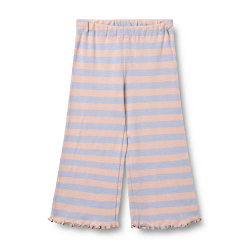 Wheat gestreepte casual broek blauw Meisjes Katoen Streep - maat 128 afbeelding