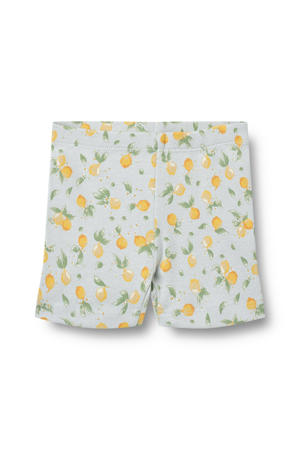 regular waist casual short lichtblauw