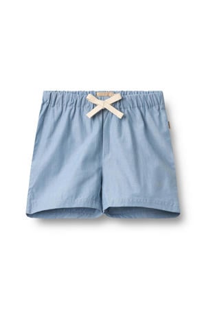 regular waist casual short lichtblauw