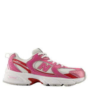 530 sneakers roze/rood/wit