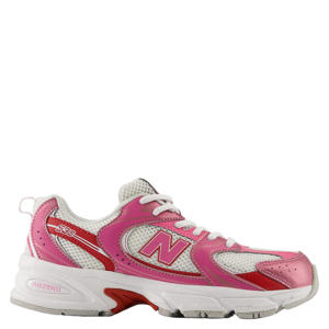530 sneakers roze/rood/wit