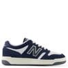 New Balance 480 suède sneakers donkerblauw/wit