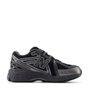 1906 Lace sneakers zwart/platinum