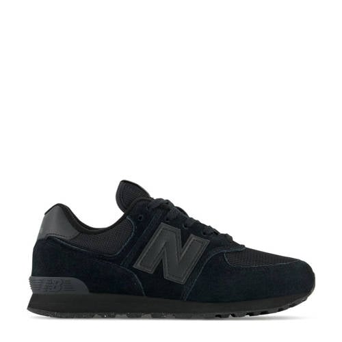 New Balance 574 sneakers zwart Jongens/Meisjes Suede Meerkleurig - maat 40 afbeelding