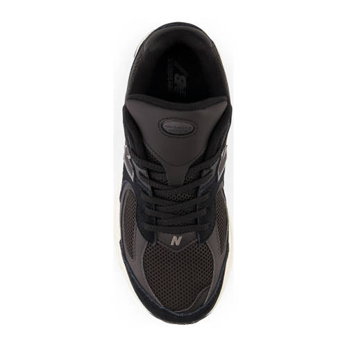 New Balance 2002 Lace sneakers zwart/antraciet Jongens/Meisjes Mesh
