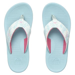 kids Santa Ana slippers blauw/wit