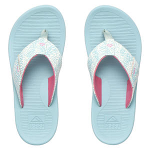 kids Santa Ana slippers blauw/wit